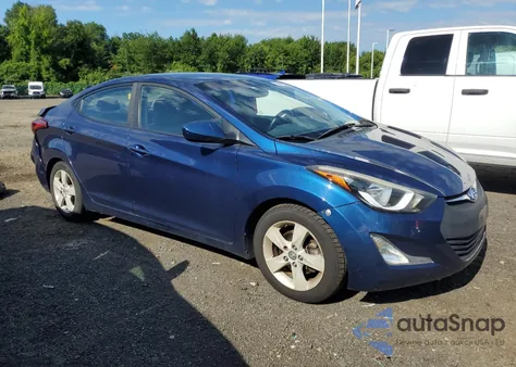 2016 Hyundai Elantra Se from USA, damaged, VIN 5NPDH4AE4GH749649